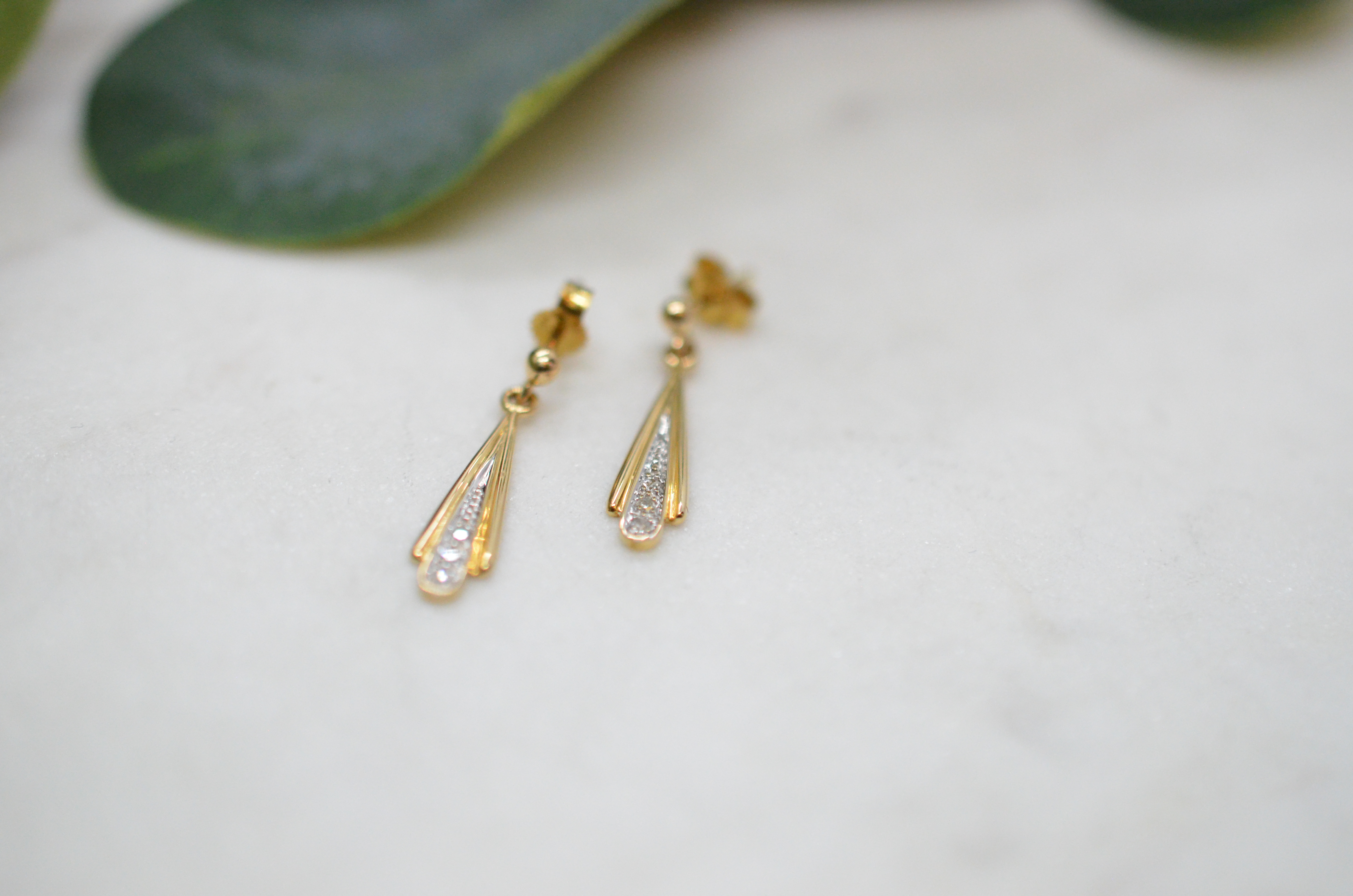 Second Hand 18k earrings