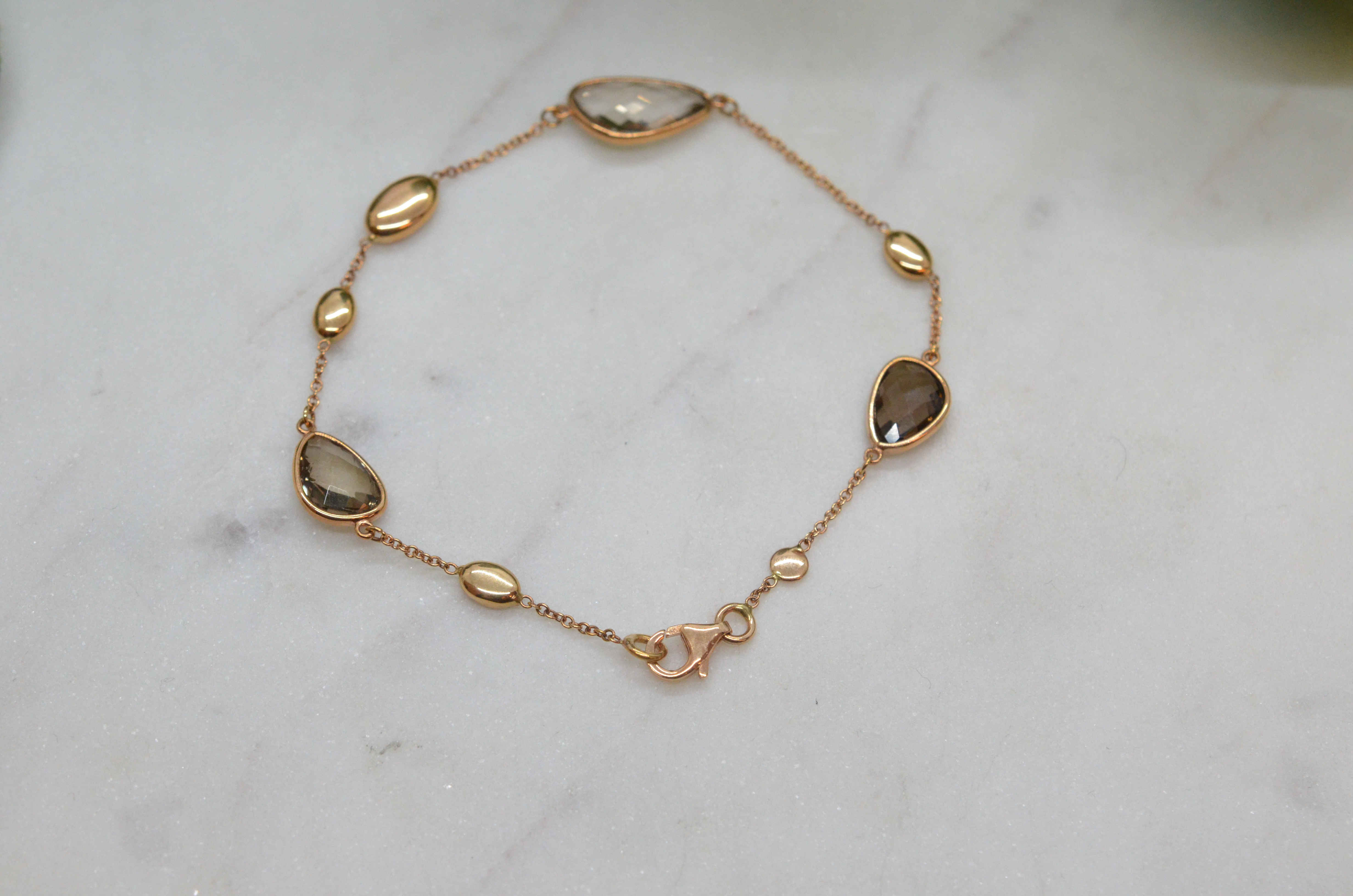 Rose gold bracelet