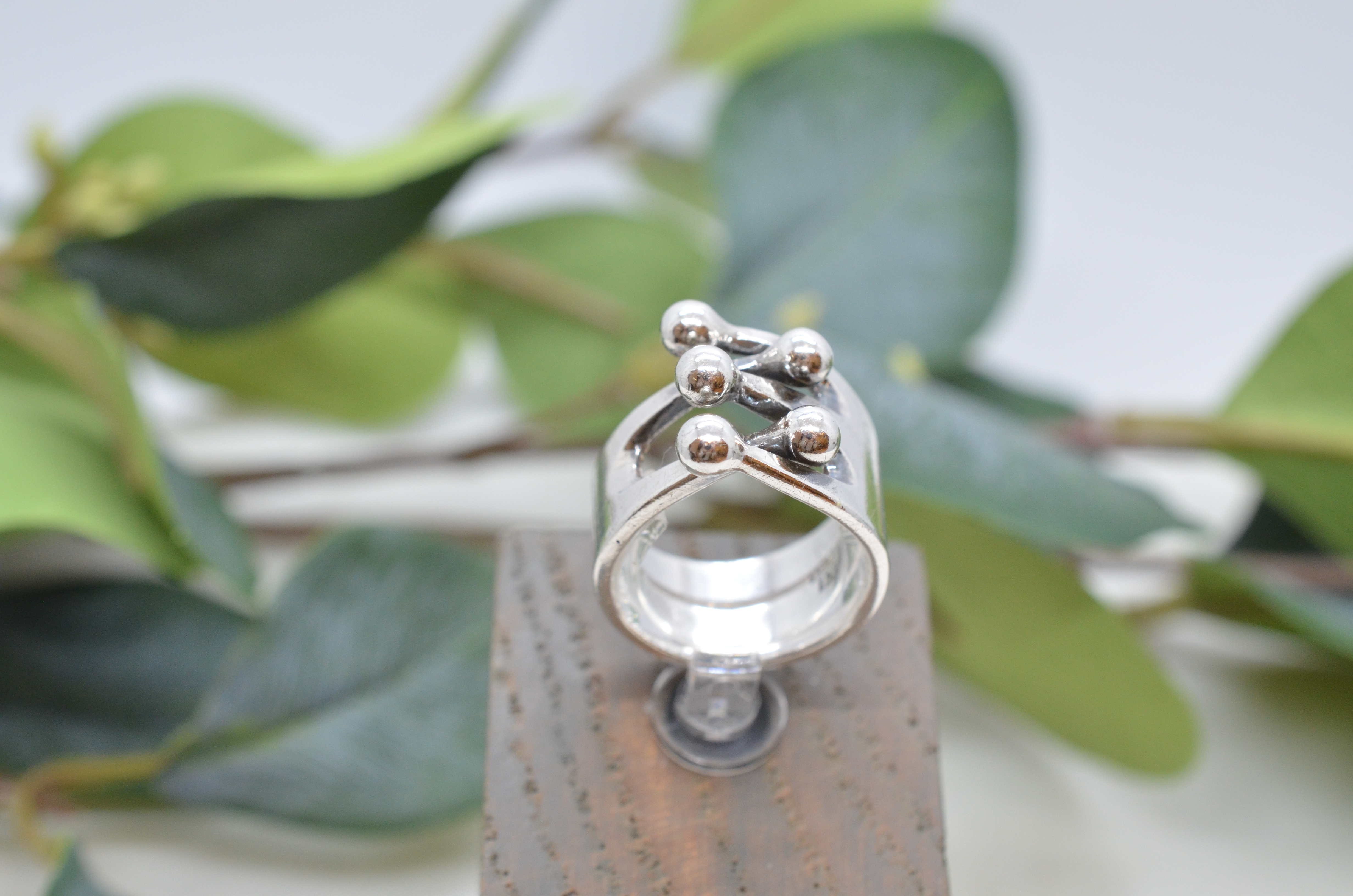 Vintage silver ring, Anna Greta Eker - Hudiksvalls Guldsmedja shop