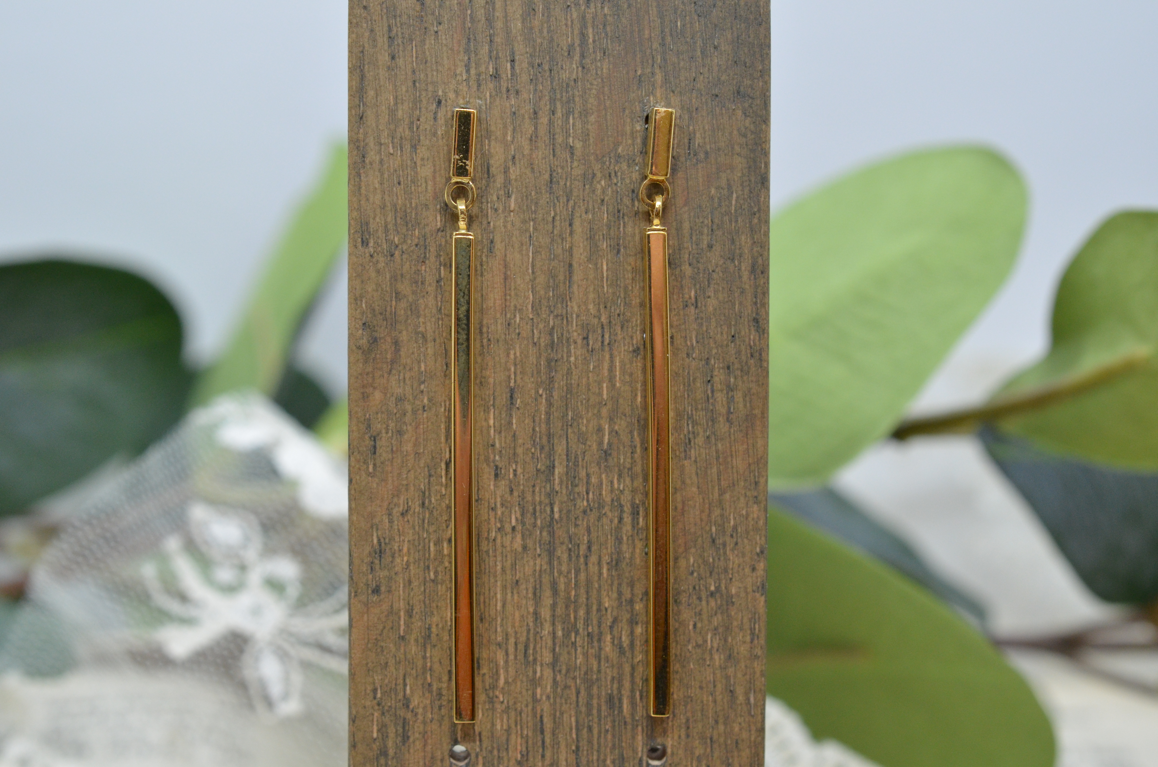 18k earrings - 2