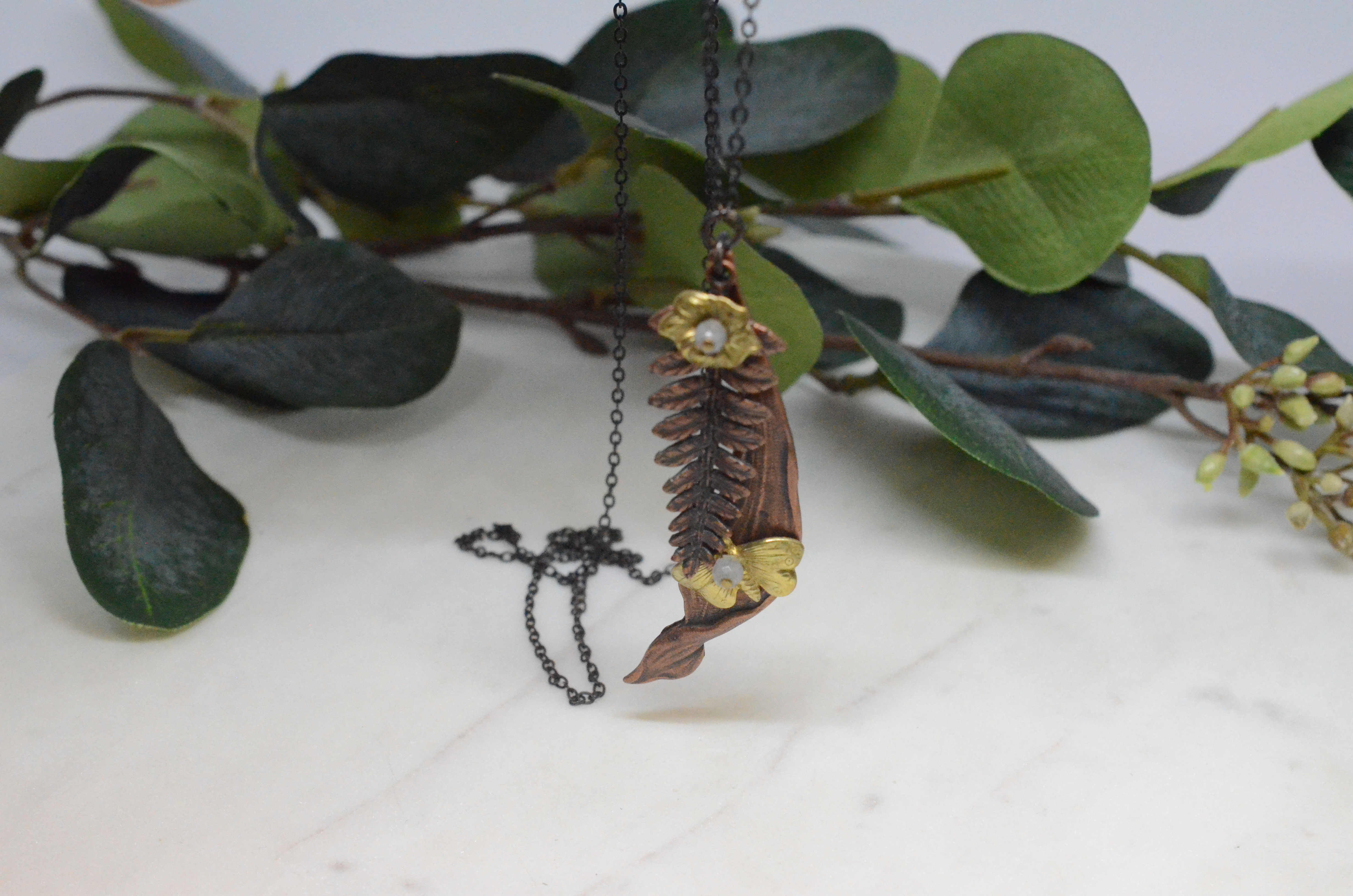 Lotta Jewellery Design, bronze necklace
