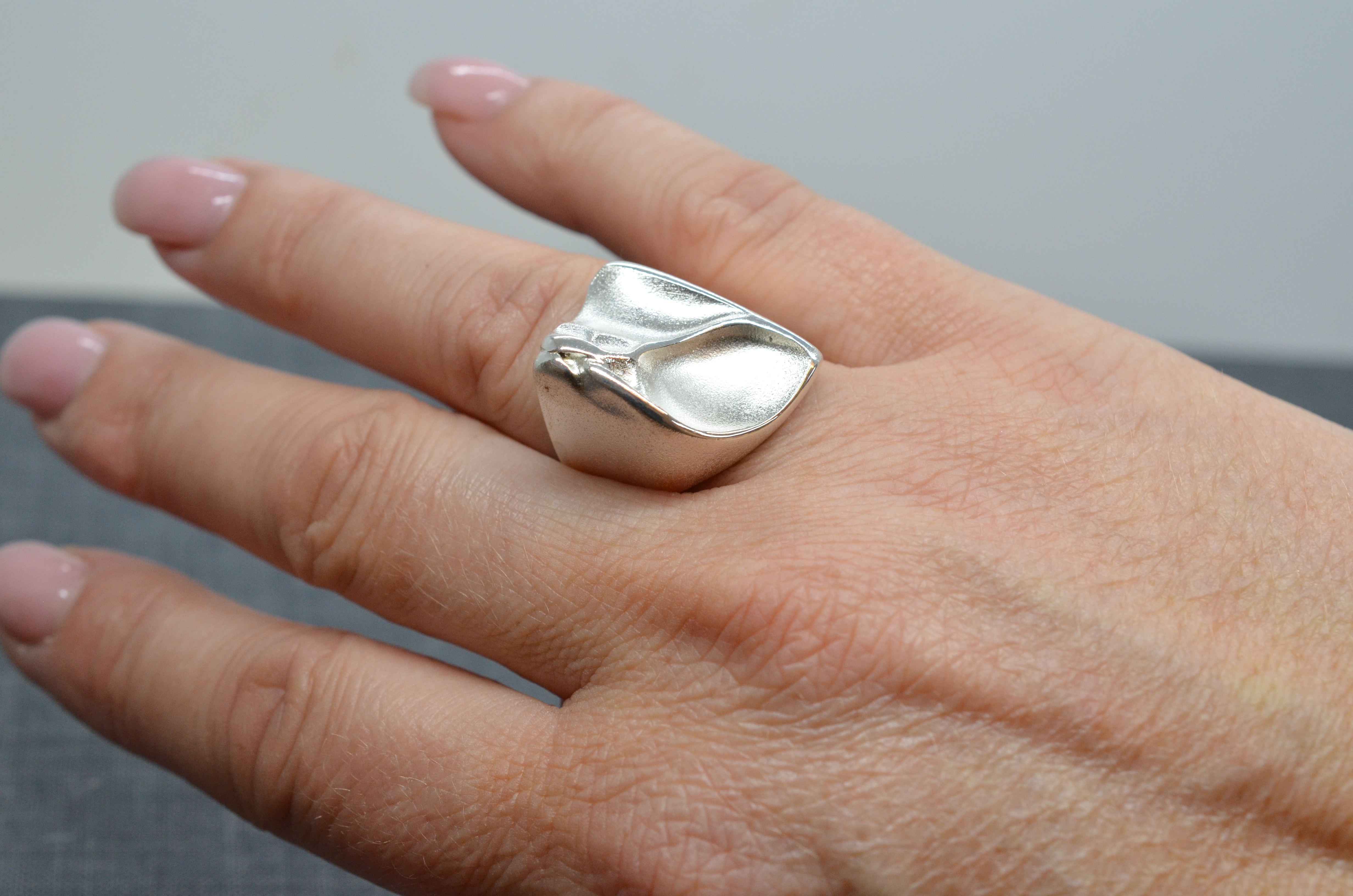 Vintage Lapponia "Sagitta" silver ring - 4