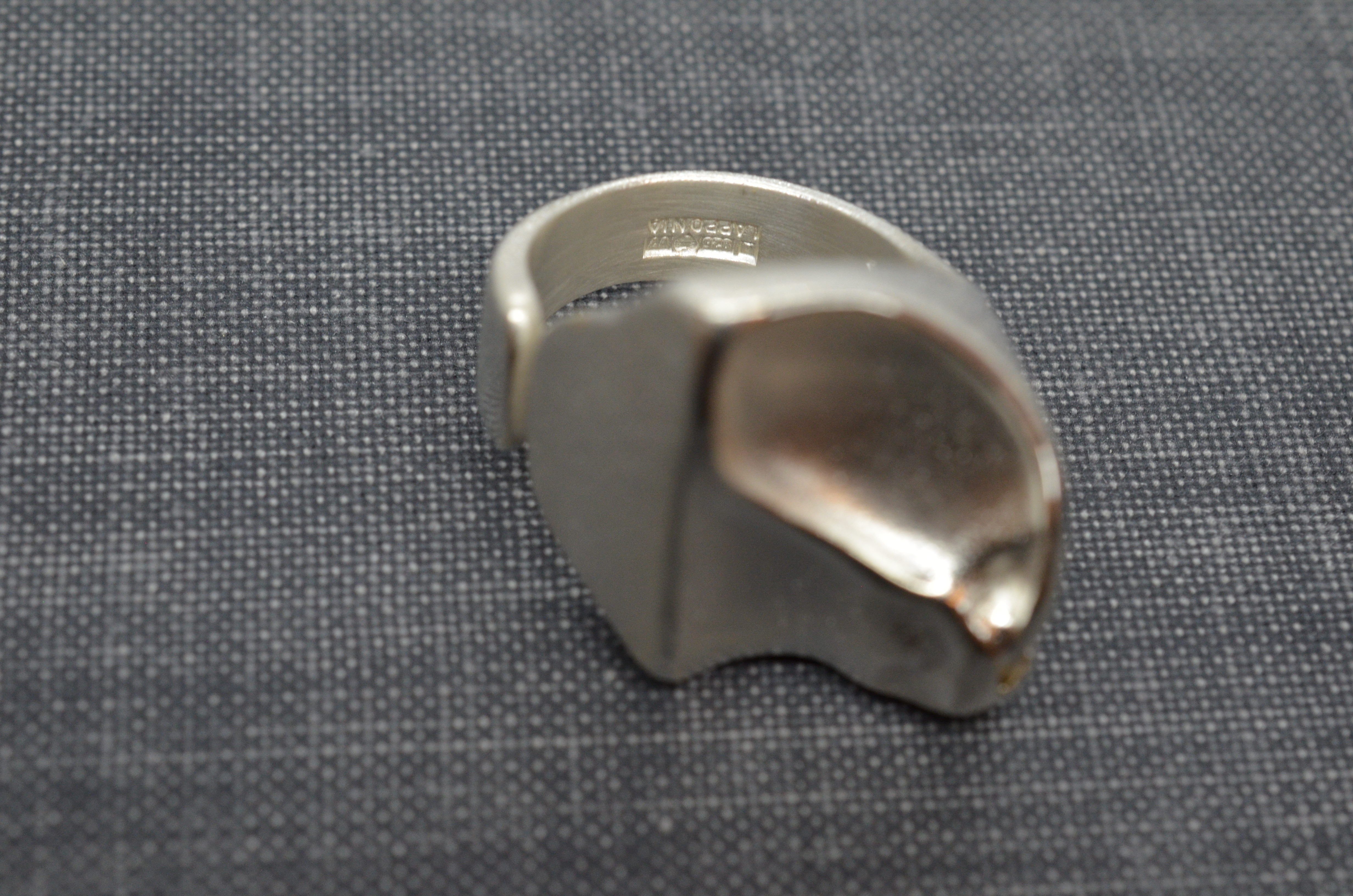 Vintage Lapponia "Sagitta" silver ring - 2