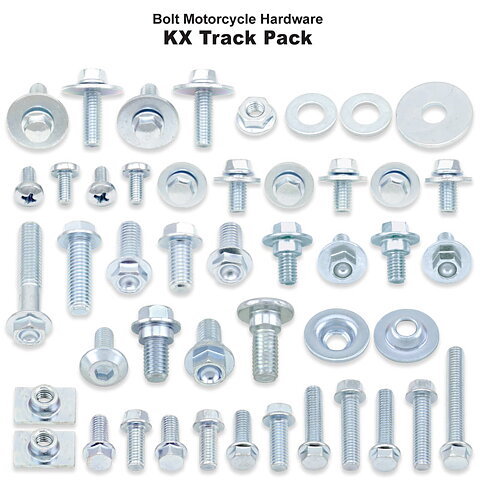 BOLT - TRACK PACK - SKRUVSATS - Kawasaki -50 delar