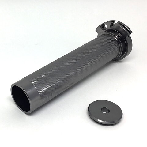 ZETA ALUMINIUM GASRULLE - Kawasaki KXF 250/450 06-23/Yamaha YZF 250 01-11/YZF 450 03-15