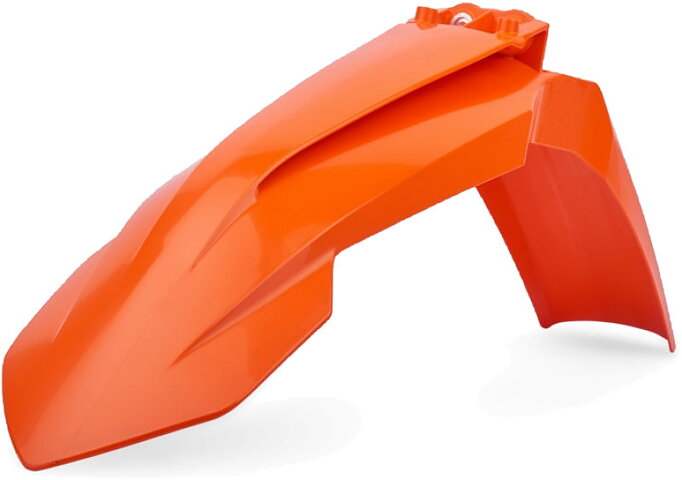 POLISPORT - FRAMSKÄRM - KTM SX/SXF 125-450 16-20(SX 250 17-20)/EXC/EXC-F 125-500 17-20 - Orange