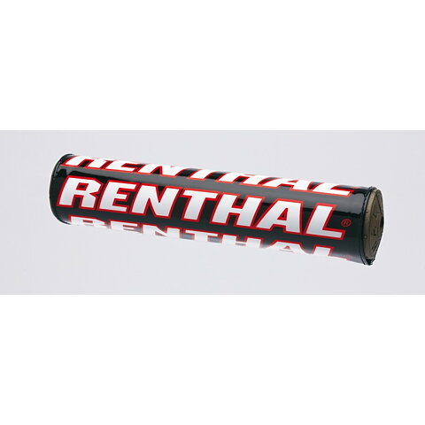 RENTHAL STYRPAD - RUND - 254mm - Svart/Röd
