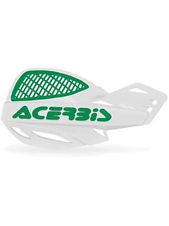 ACERBIS - HANDSKYDD - UNIKO VENTED - Vit/Grön