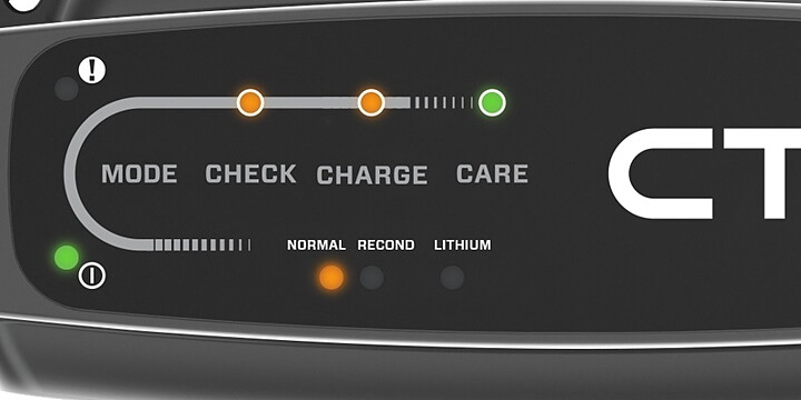 CTEK - CT5 POWERSPORT - BATTERILADDARE - 5 års garanti