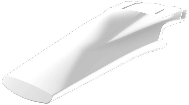 POLISPORT - BAKSKÄRM - HUSQVARNA TC/FC 125-450 2019 - Vit