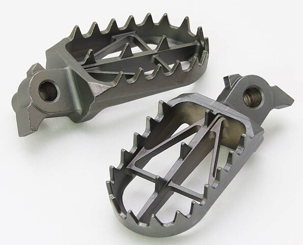 DRC - FOTPINNAR - Honda CR/CRF 02-24 - Svarta