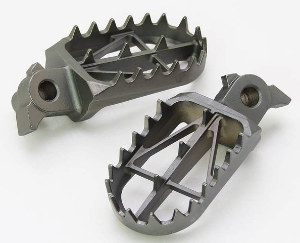 DRC - FOTPINNAR - Kawasaki KXF 250/450 09-23 - Svarta