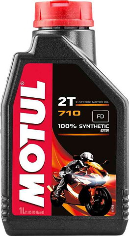 MOTUL - 710 2T - 100% Synthetic - Premix/Injection - 1 liter