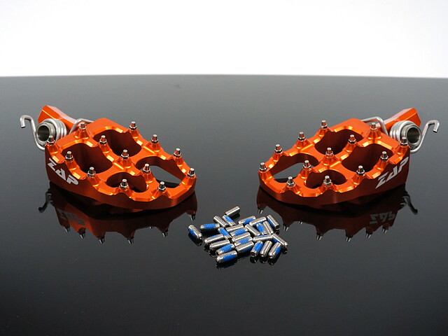 ZAP - FOTPINNAR - E-PEGS - KTM SX 65 02-23/SX 85 03-17 - Orange