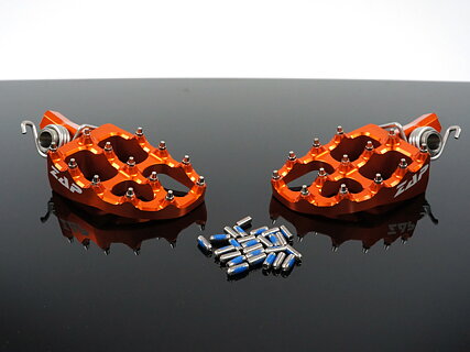 ZAP - FOTPINNAR - E-PEGS - KTM SX/SXF 125-450 16-22/EXC/EXC-F 125-500 17-23 - Orange