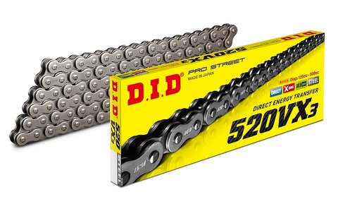 D.I.D - 520 VX3 X-RING - 118 Länkar