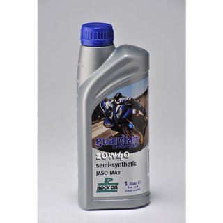 ROCK OIL GUARDIAN 10w40 SEMISYNTET - FYRTAKTSOLJA - 1 liter