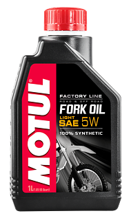 MOTUL - FORK OIL - 5W - Factory Line - 100% Synthetic