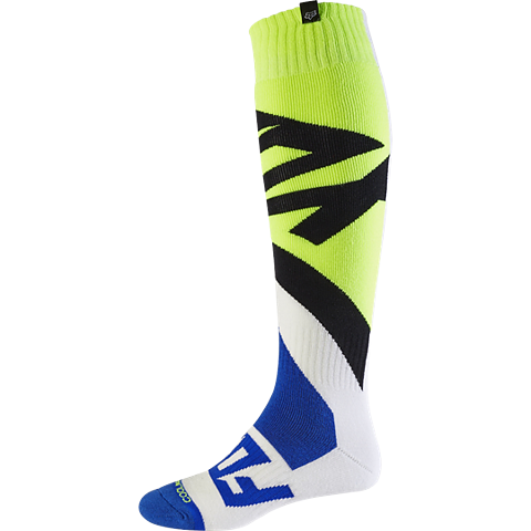 FOX - COOLMAX THICK - White/Yellow - 43-46