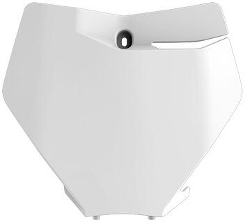 POLISPORT - NUMMERPLÅT - KTM SX/SXF 125-450 2019 - Vit