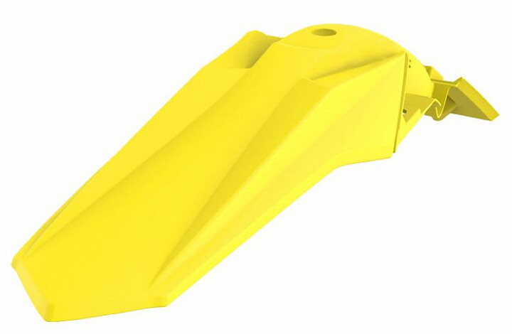 POLISPORT - BAKSKÄRM - SUZUKI RMZ 250 2019/RMZ 450 18-19 - Gul