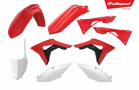 POLISPORT - PLASTKIT - HONDA CRF 250 18-19/CRF 450 17-19 - OEM Färger