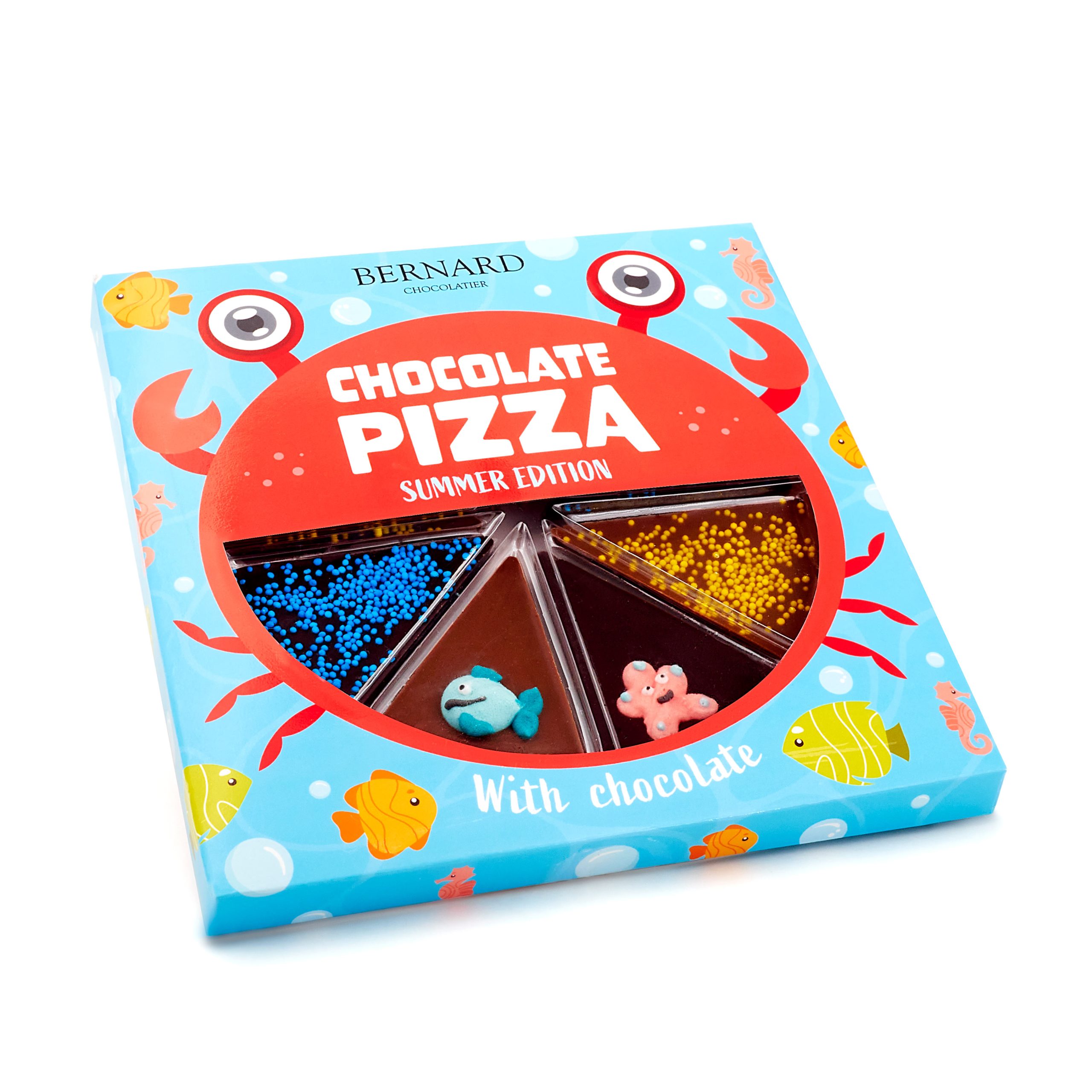 Bernard Chocolatier Chocolate Pizza Summer Edition - The American Food 