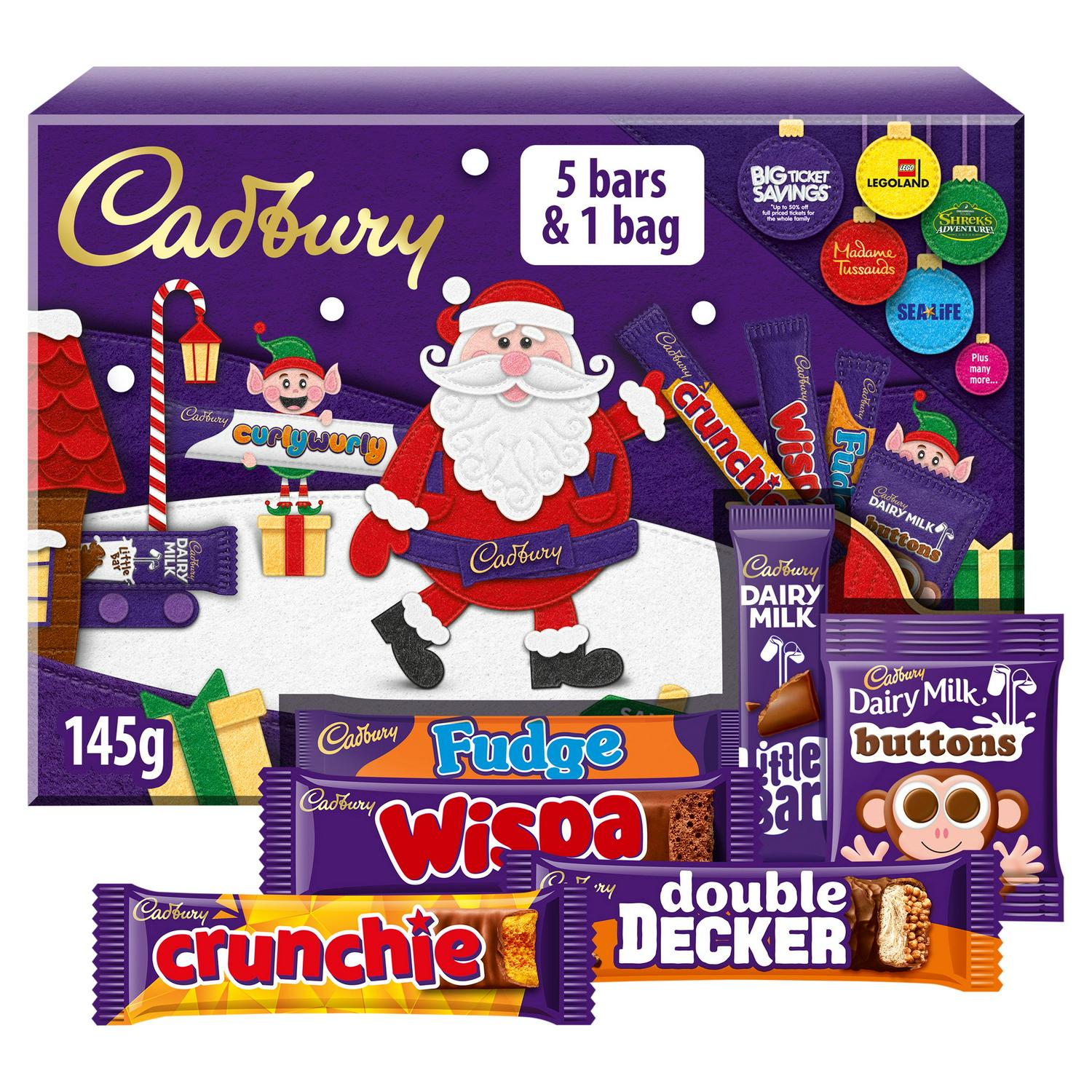 Cadbury Medium Santa Selection Box The American Food And T Store According To Charles