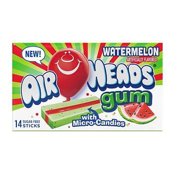 Airheads watermelon gum 14 piece