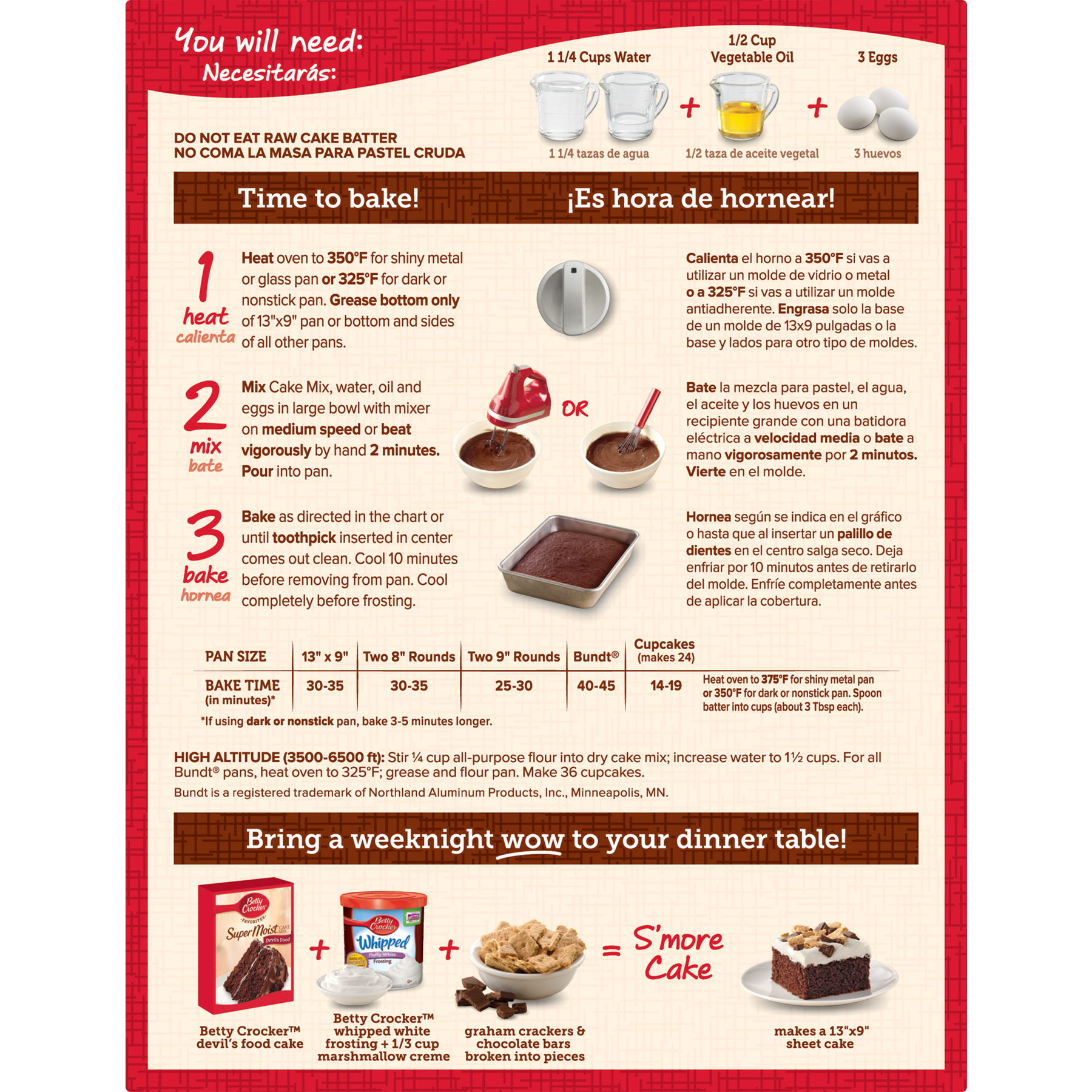 Betty Crocker Supermoist Devils Food Cake Mix - The American Food & Gift  Store according to Charles