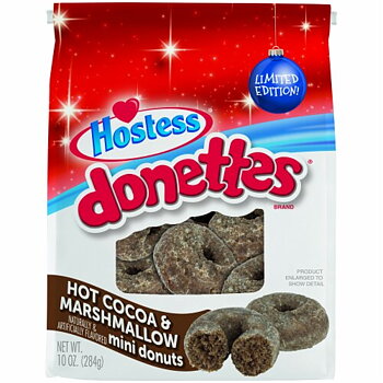 Hostess hot cocoa & marshmallow donettes