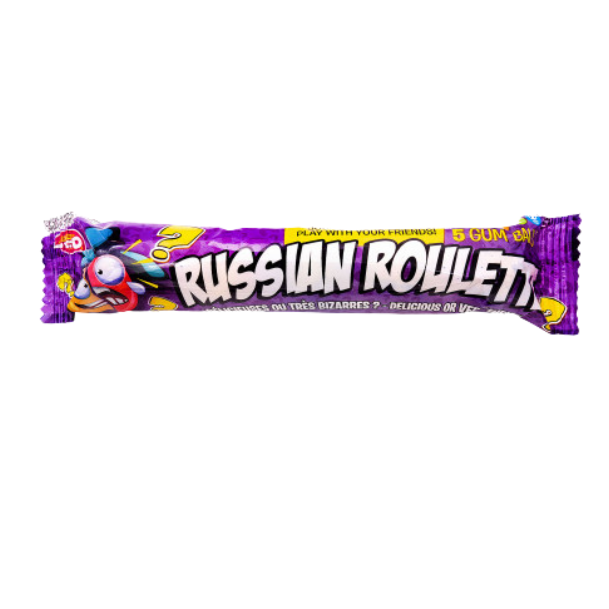 Russian Roulette gum (étui 5 billes)