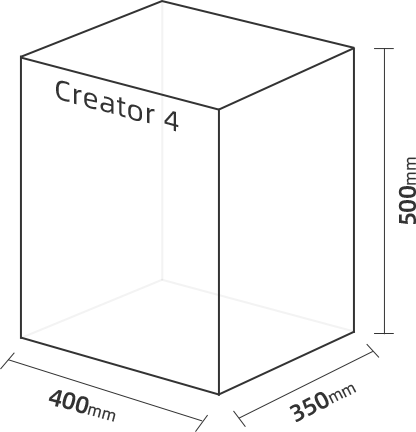 FlashForge Creator 4 - 6