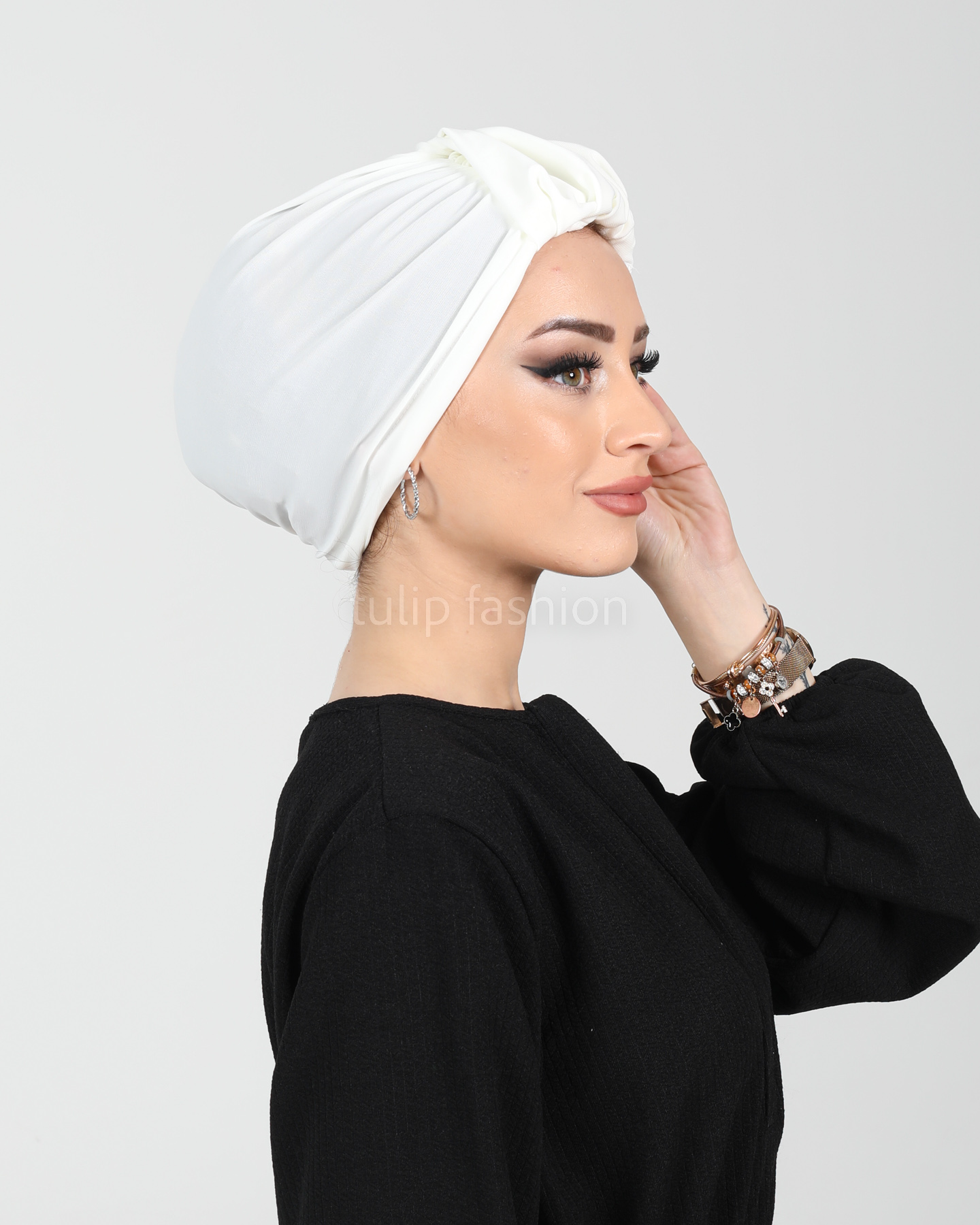 Turban - Mira - Off-White - 3