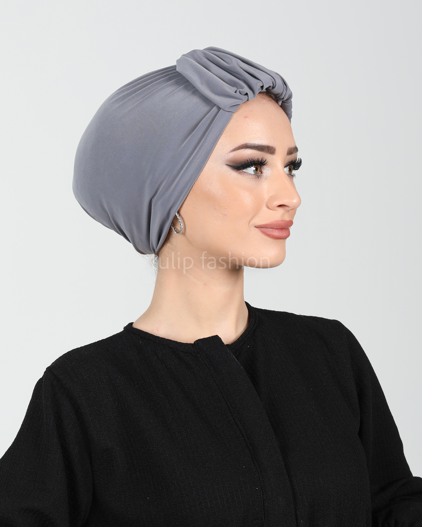 Turban - Mira - Grå - 3