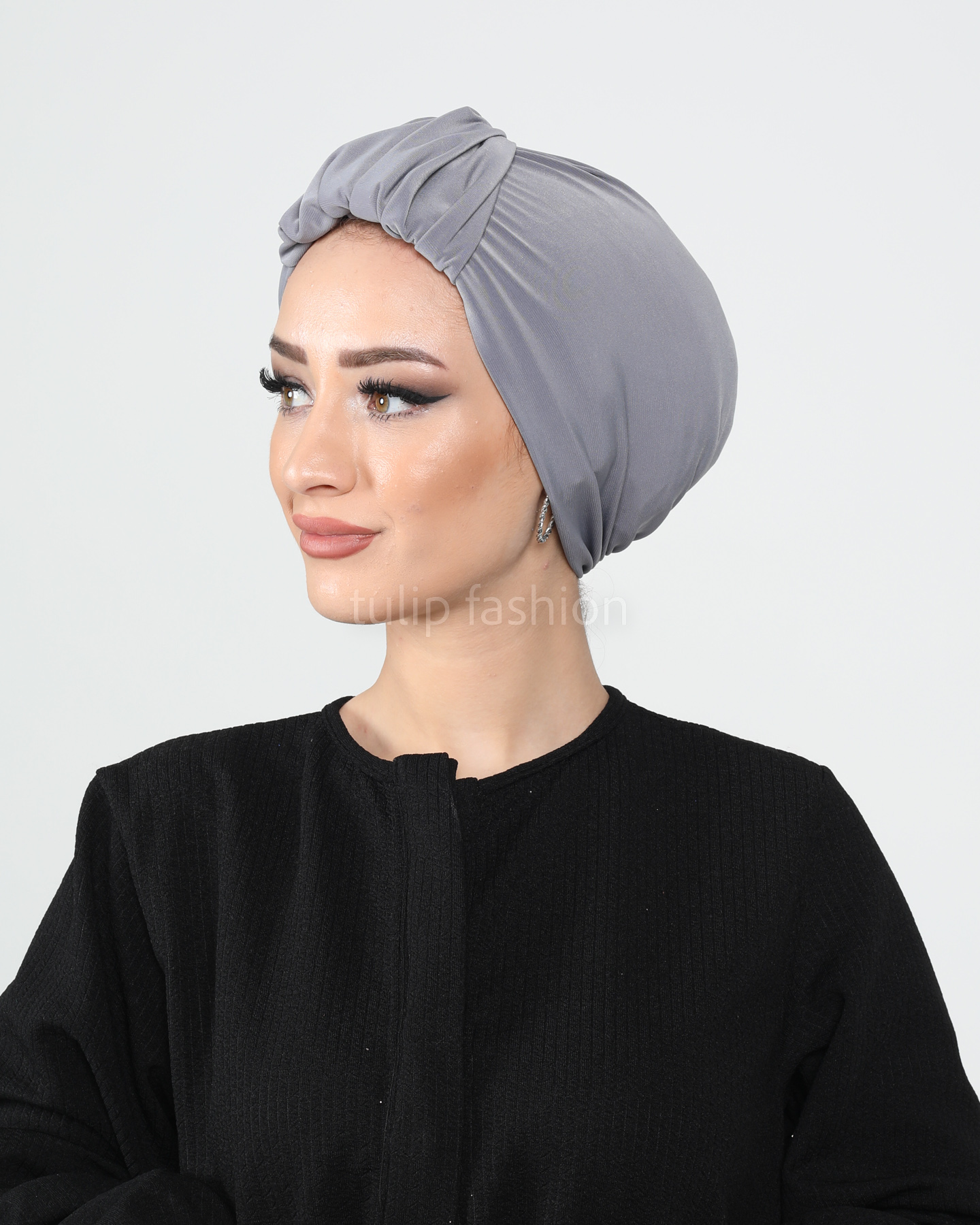 Turban - Mira - Grå - 2