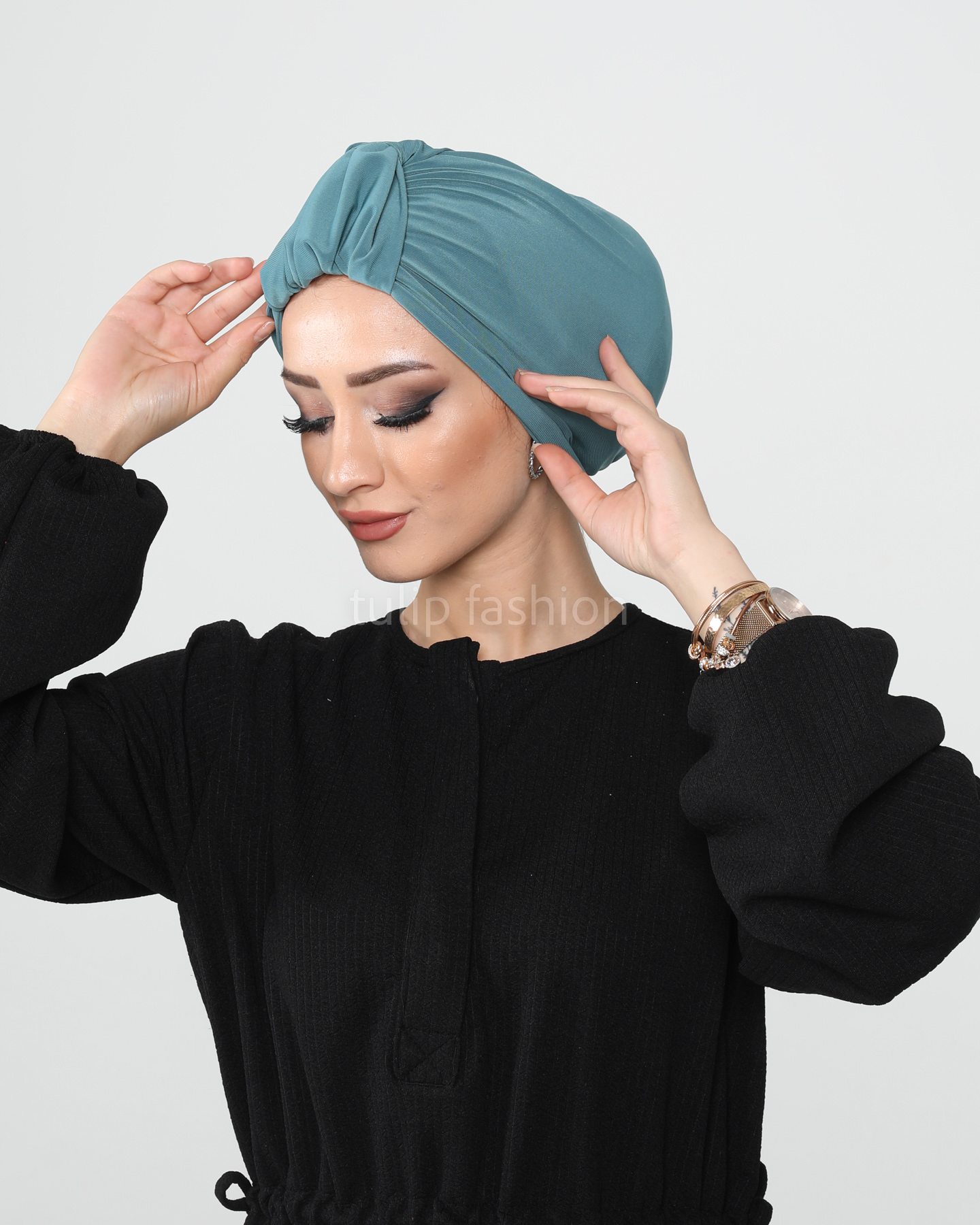 Turban - Mira - Grön - 3