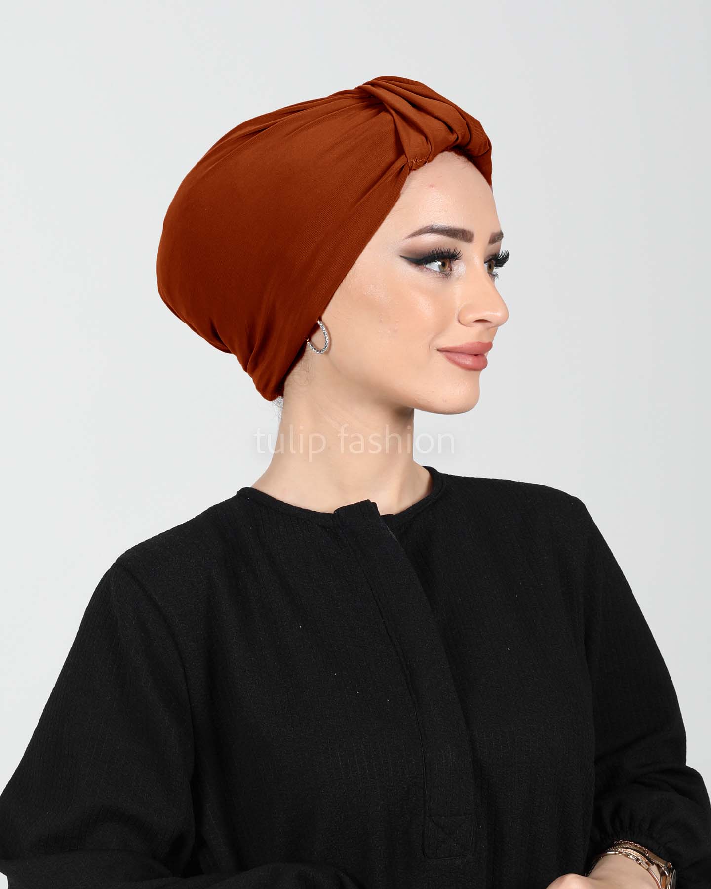 Turban - Mira - Firebrick - 3