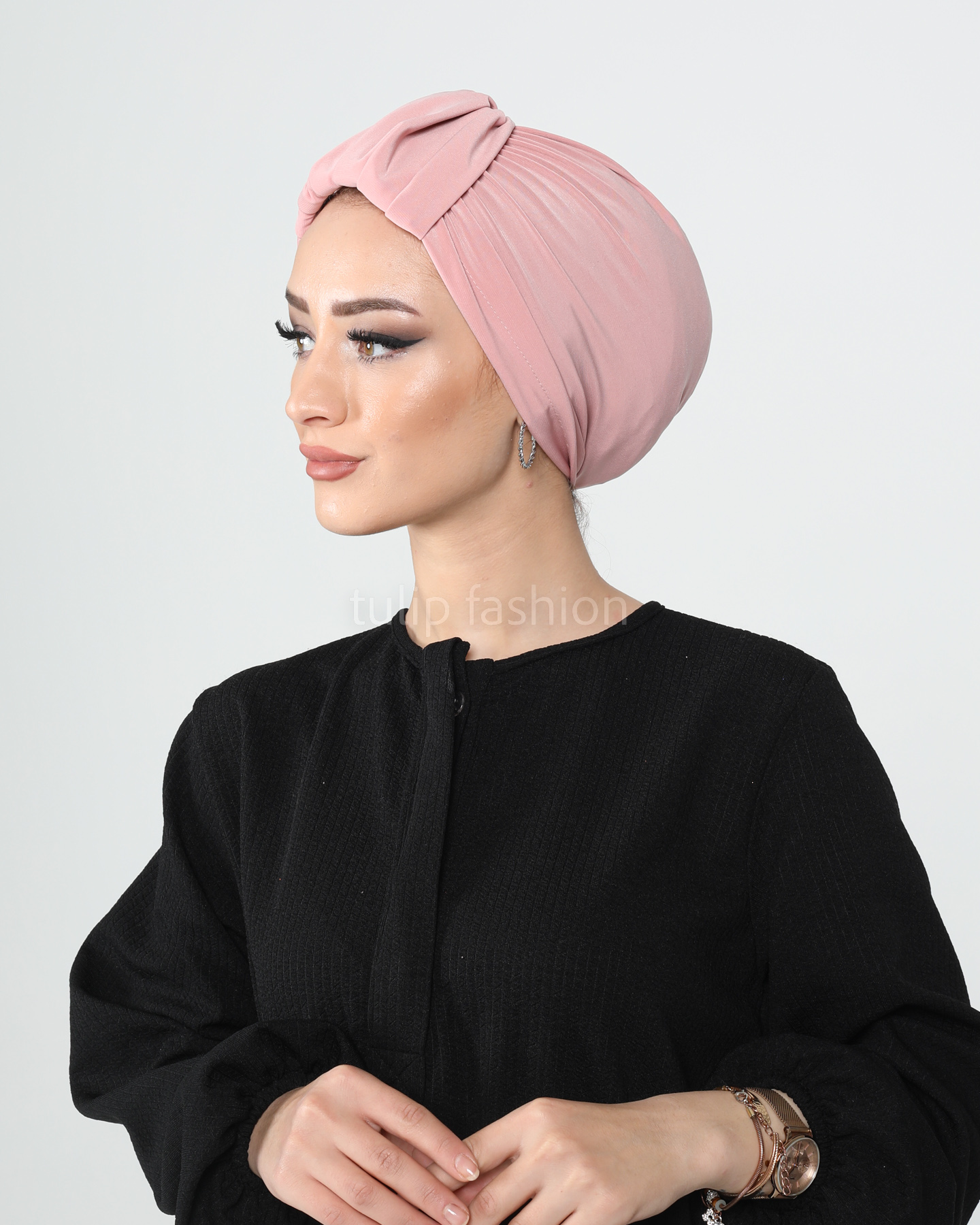 Turban - Mira - Ljusrosa - 2