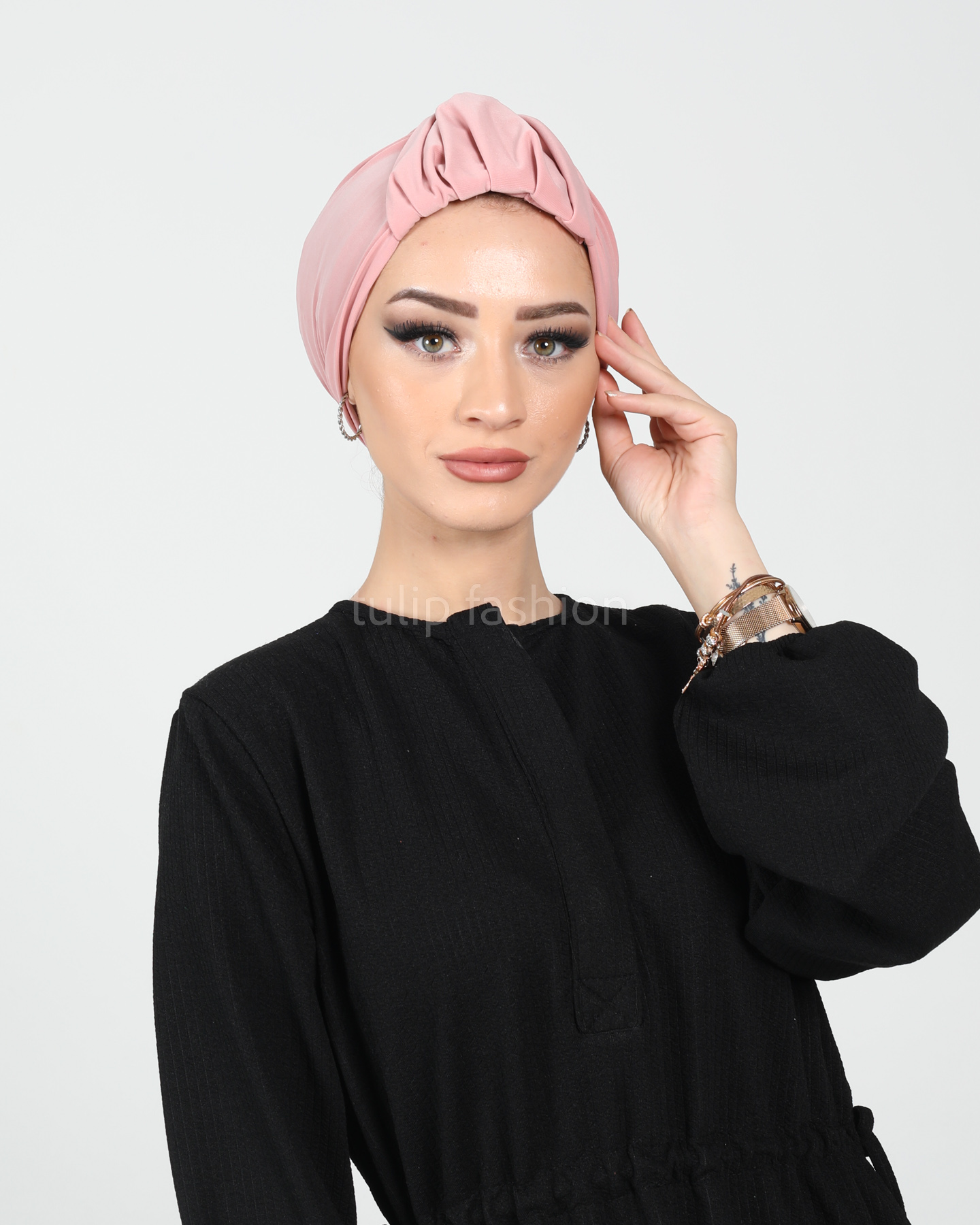 Turban - Mira - Ljusrosa