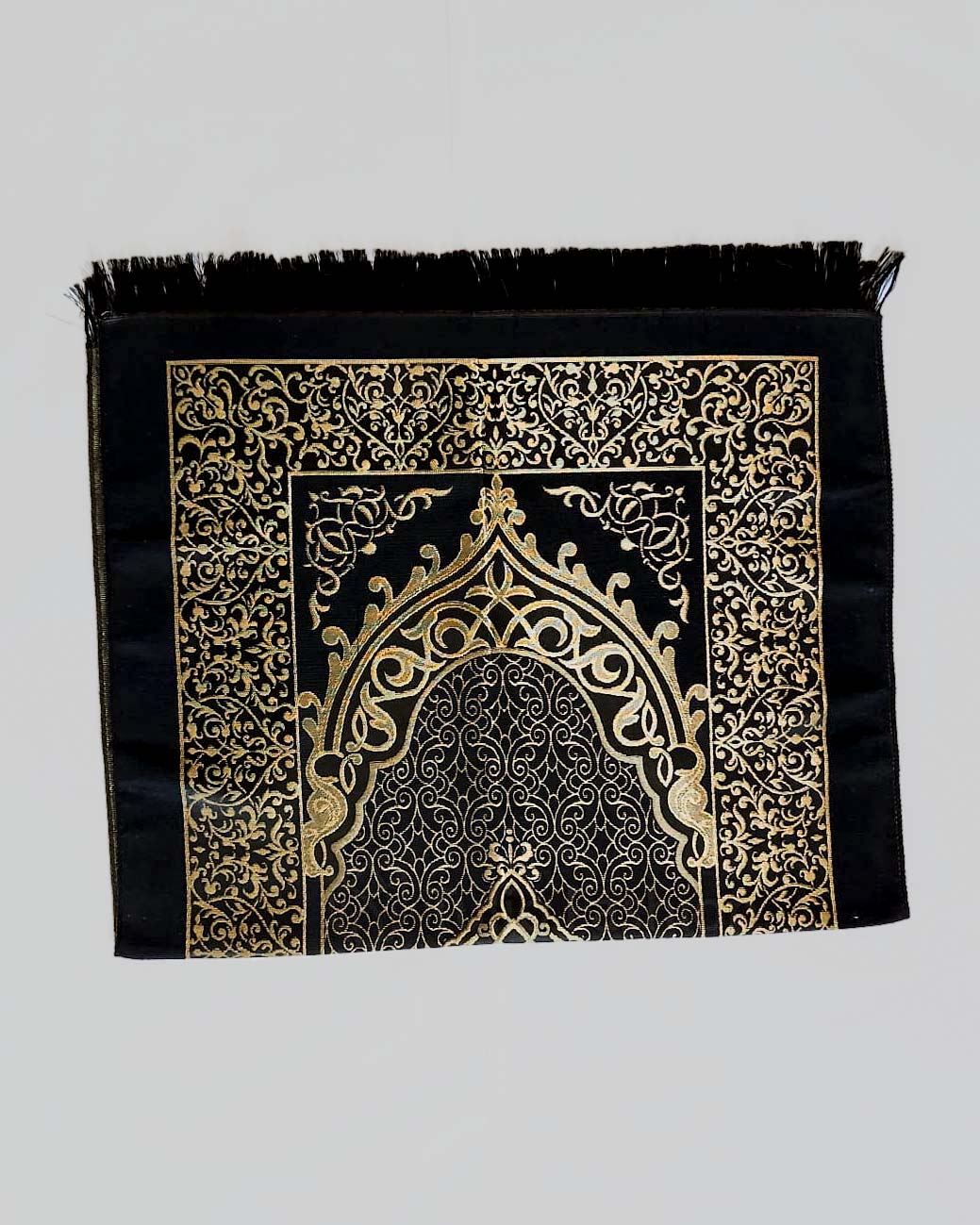 Prayer Rug - Sidra - Black/Gold - 2