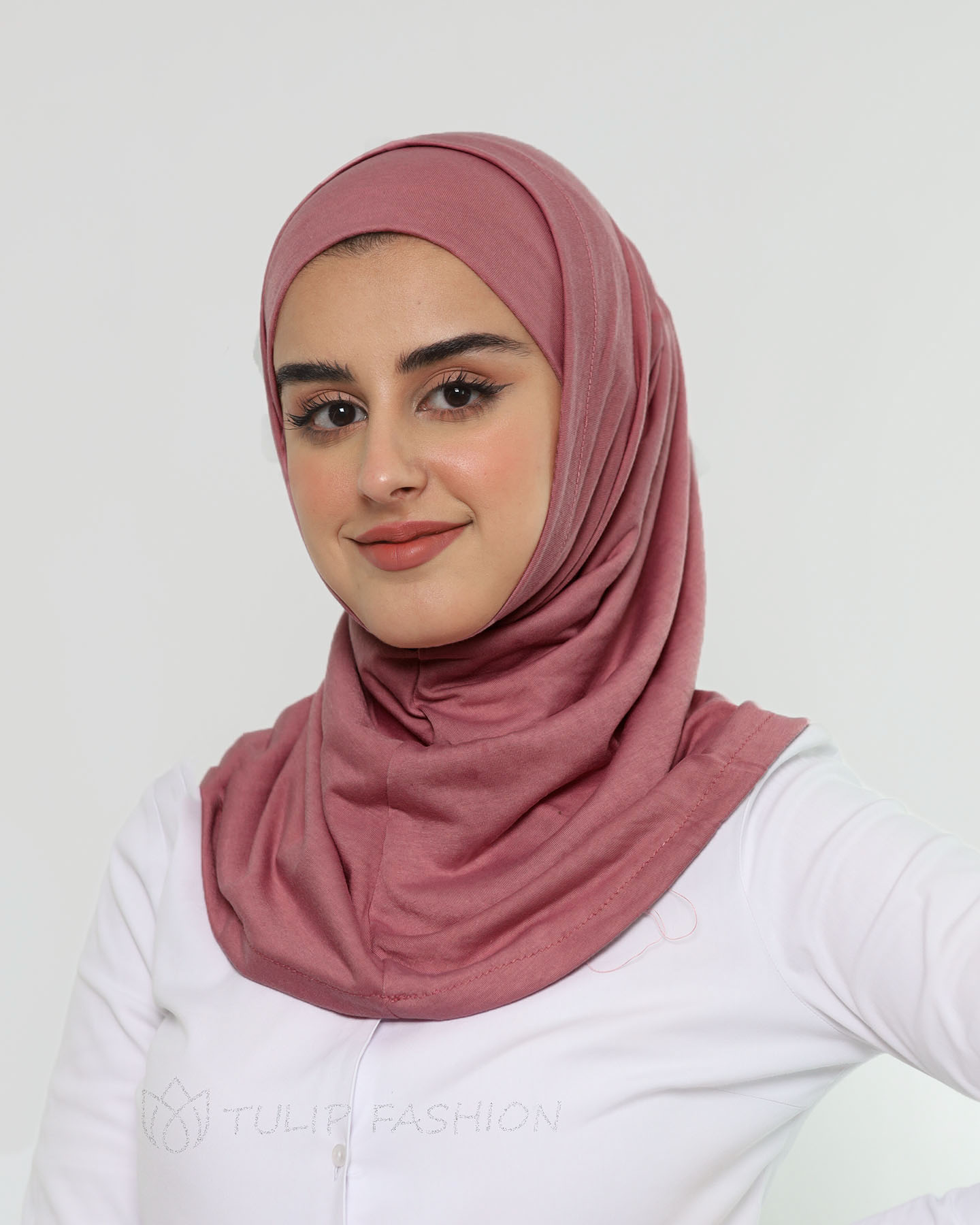 Hijab Al Amira - Dark Rose