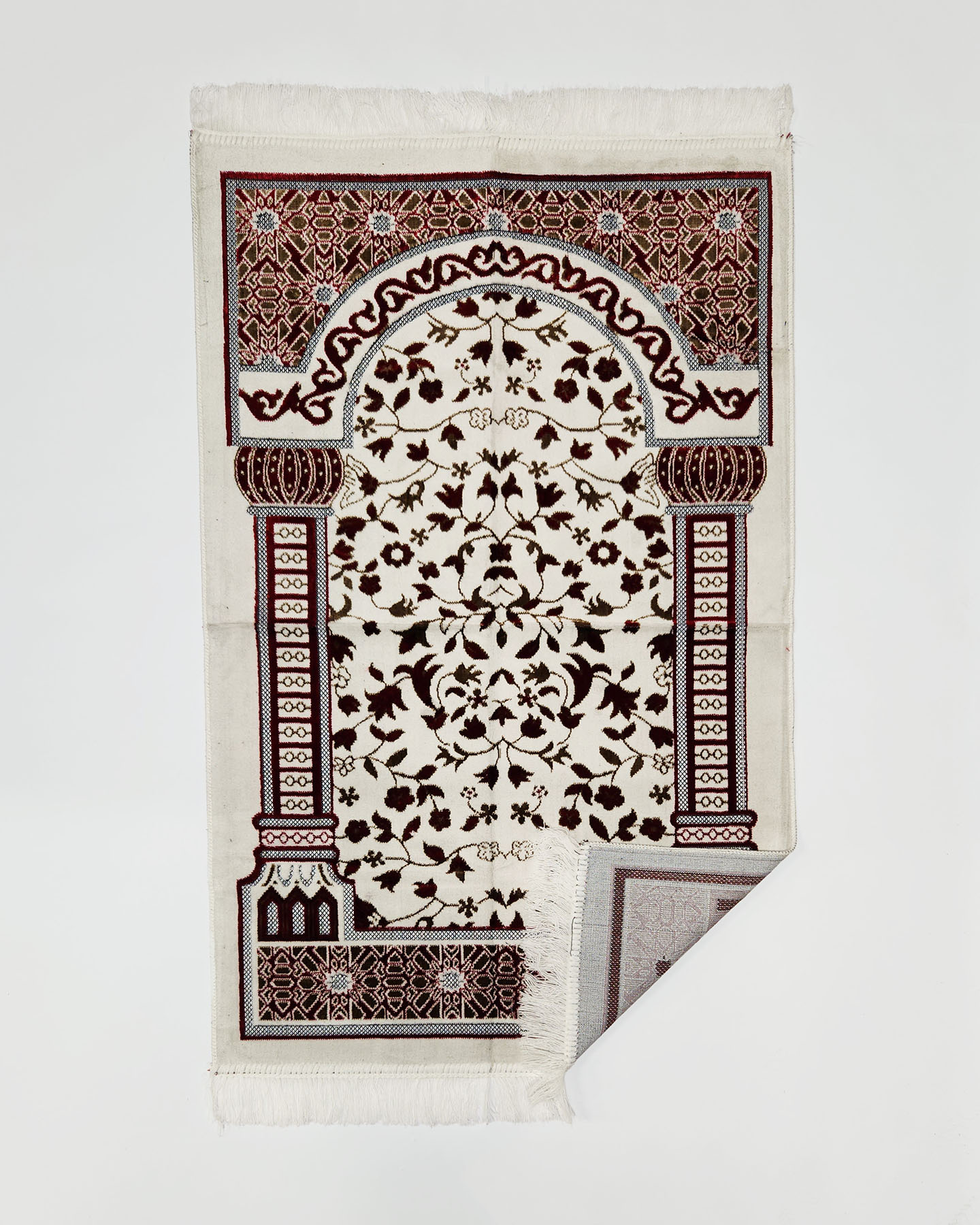 Prayer Rug - Maroon/Brown - 2