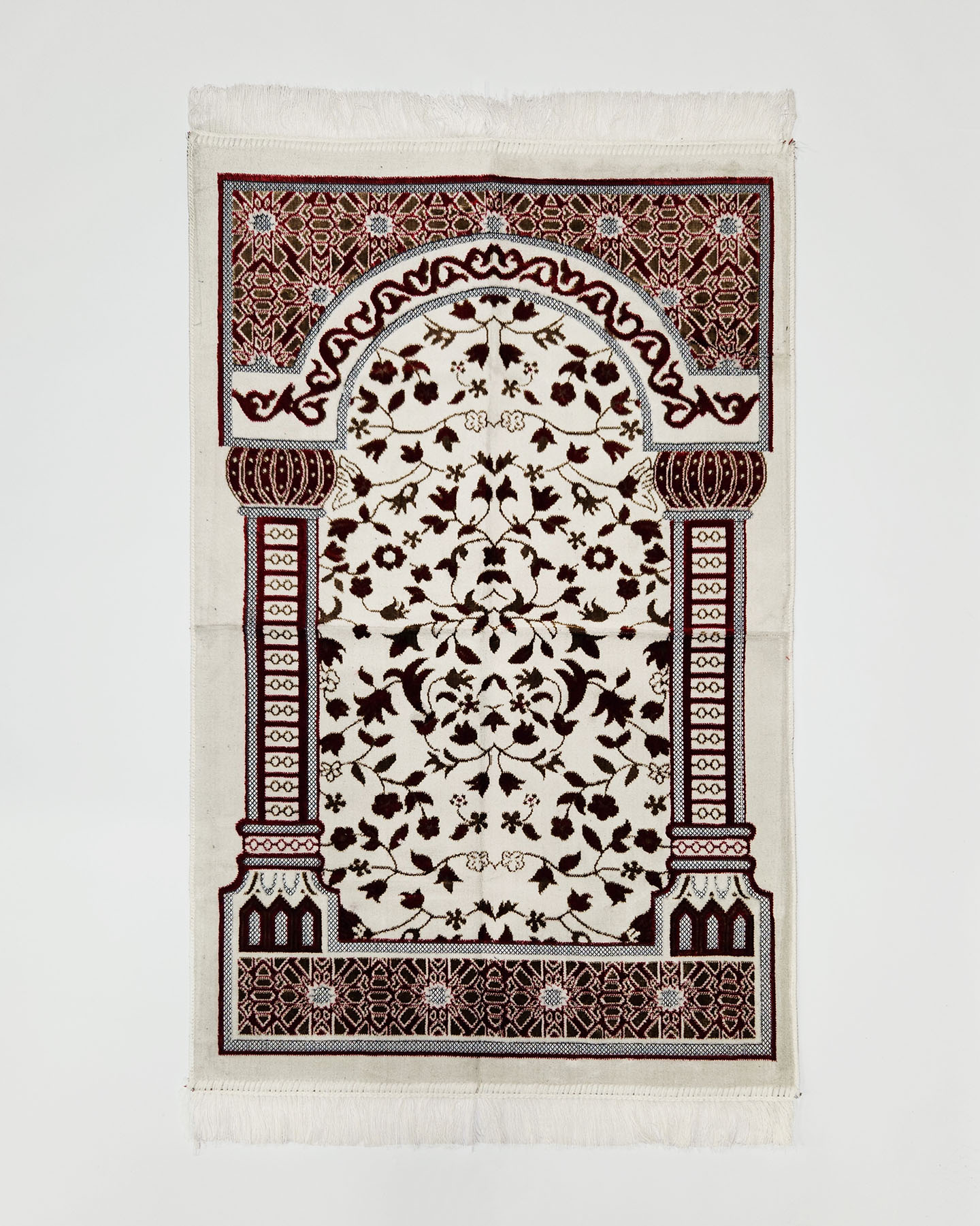 Prayer Rug - Maroon/Brown