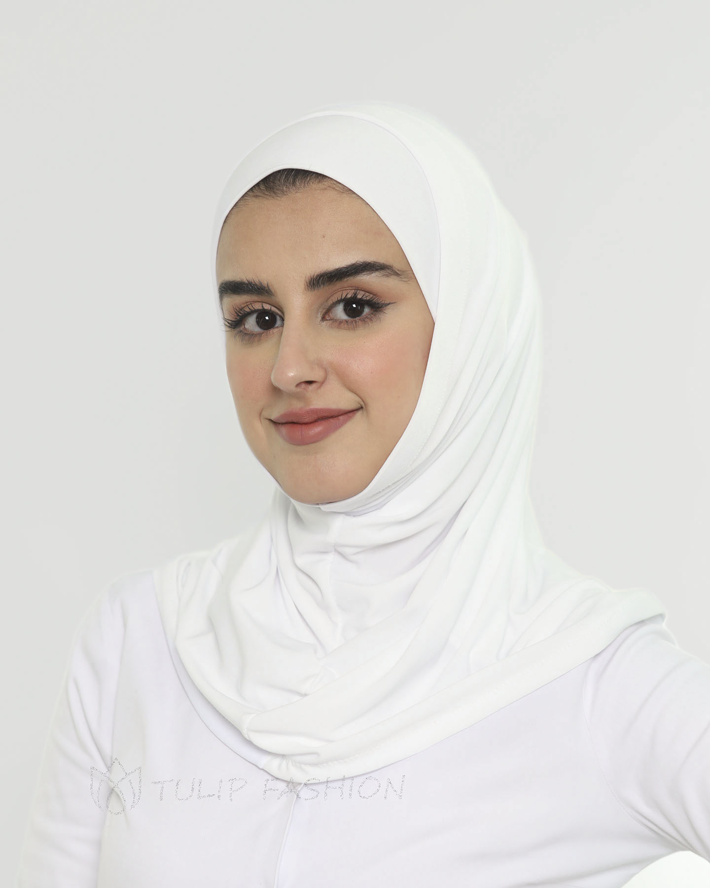 Hijab Al Amira Lycra - Off-White