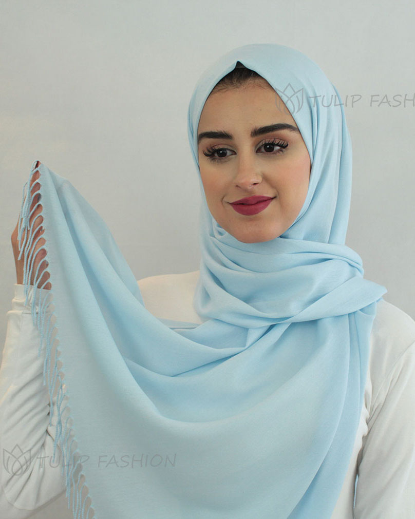 Hijab - Pashmina - Baby Blue