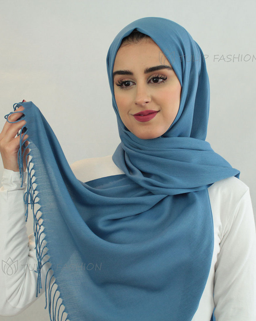 Hijab - Pashmina - Ocean Blue