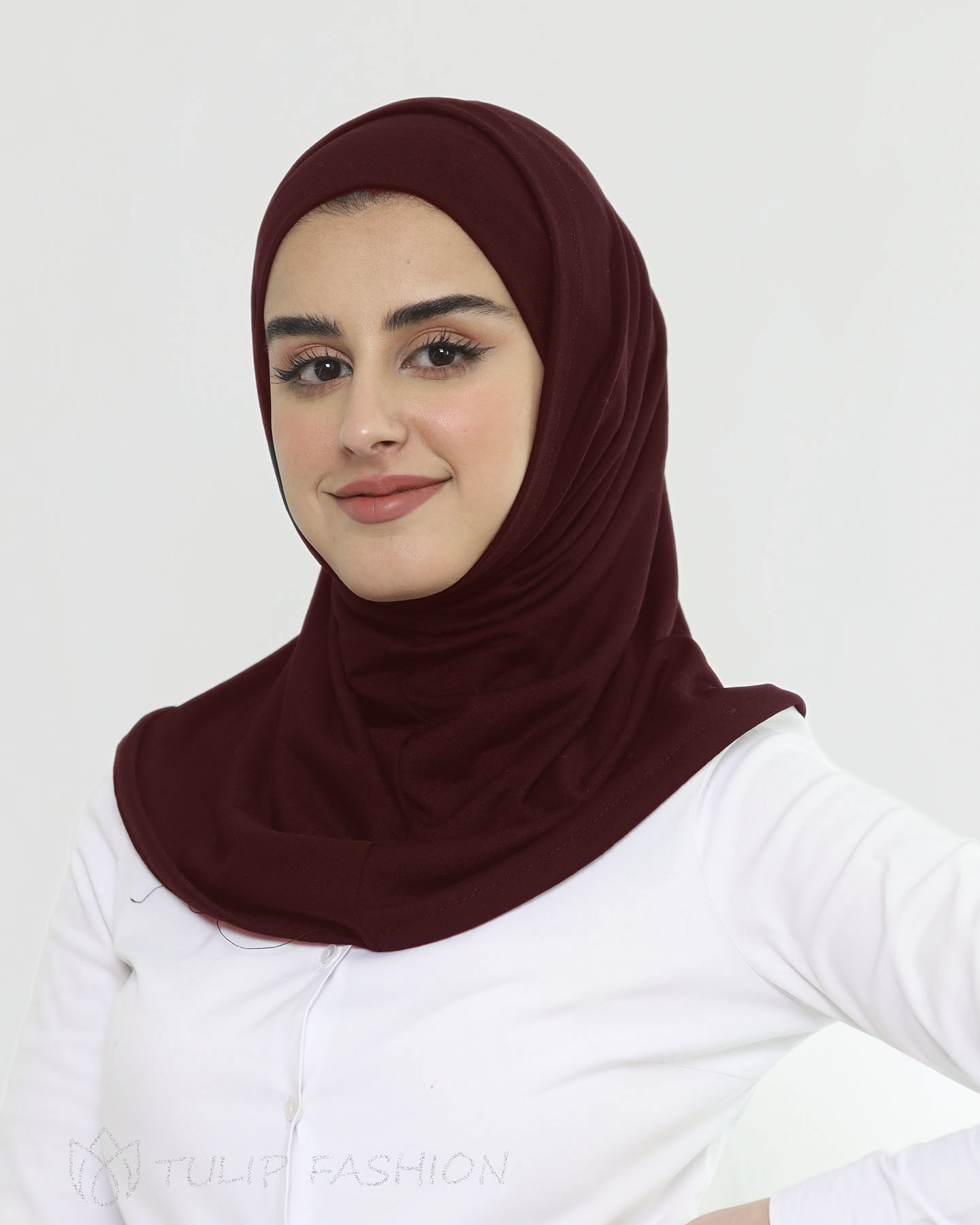 Hijab Al Amira - Maroon