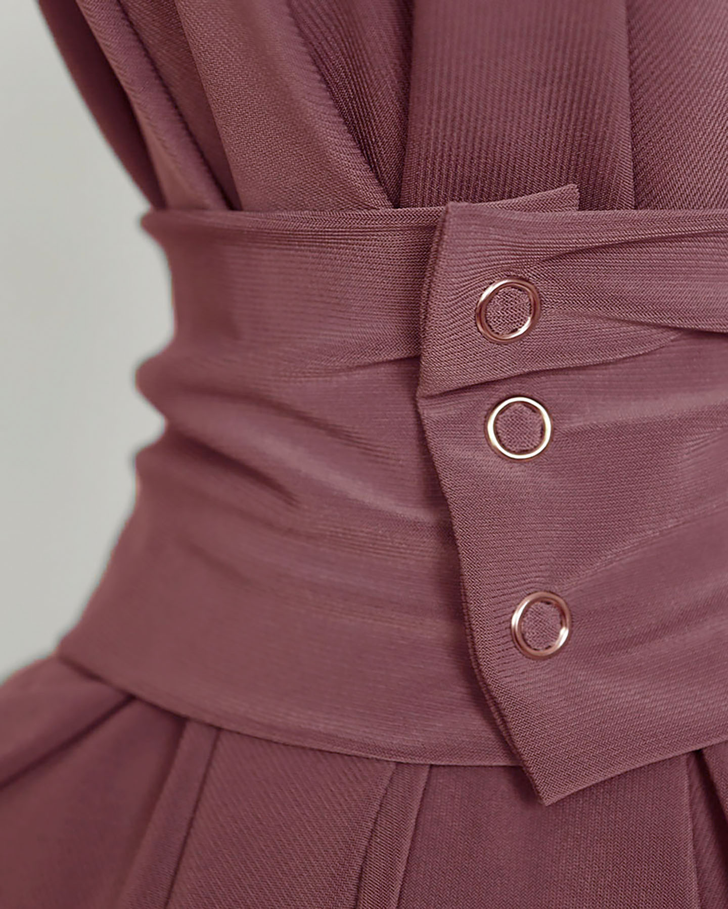 Al Amira Instant Hijab - Deep Mauve - 3