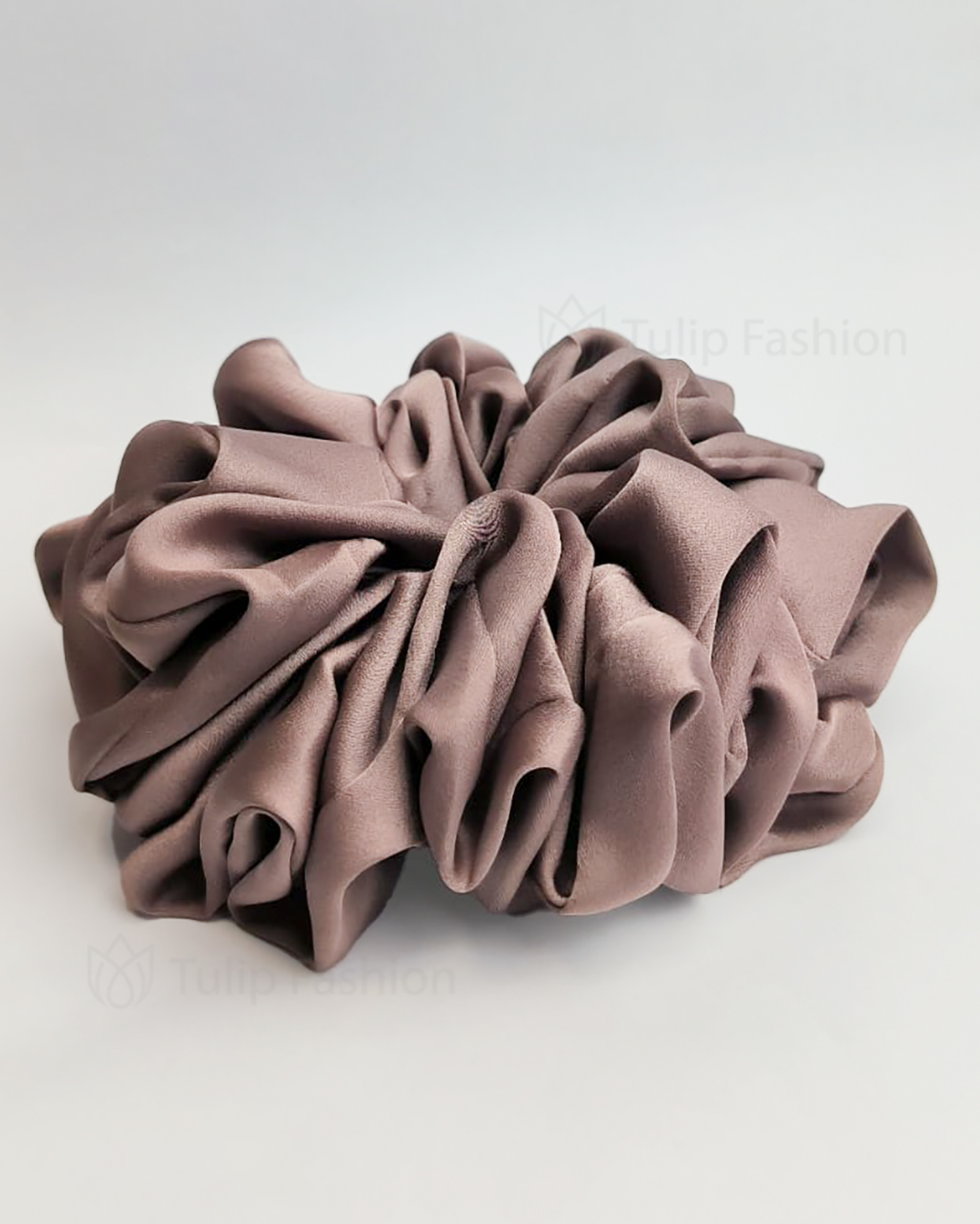 Hair tie - Satin - Taupe - 2